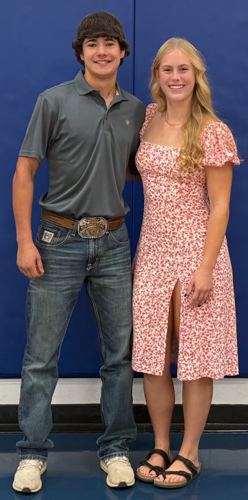 Seniors: Ty Freeman & Miley Pinkelman