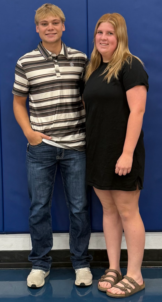 Seniors: Brody Barney & Peyton Eisenhauer
