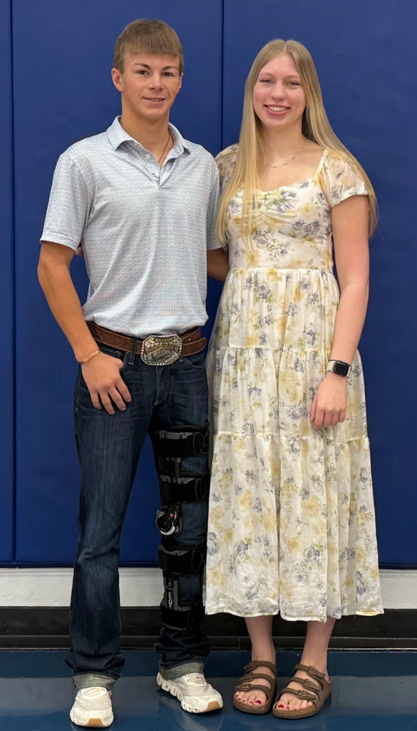 Seniors: Gavin Hanson & Chelbi Ramponi