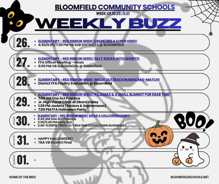 weekly buzz