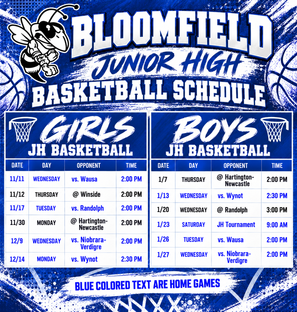 bloomfield jh basketball