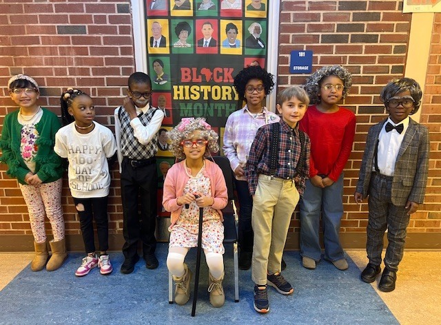 mes celebrates 100th day of school