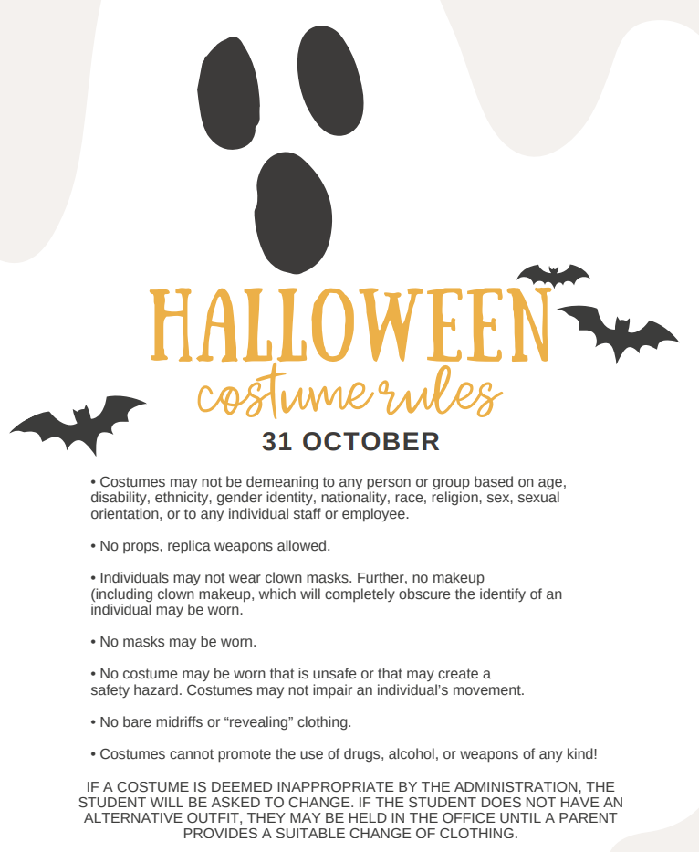 Halloween Costume Rules