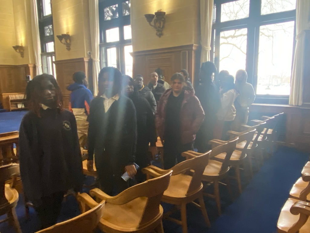 Students in the court room