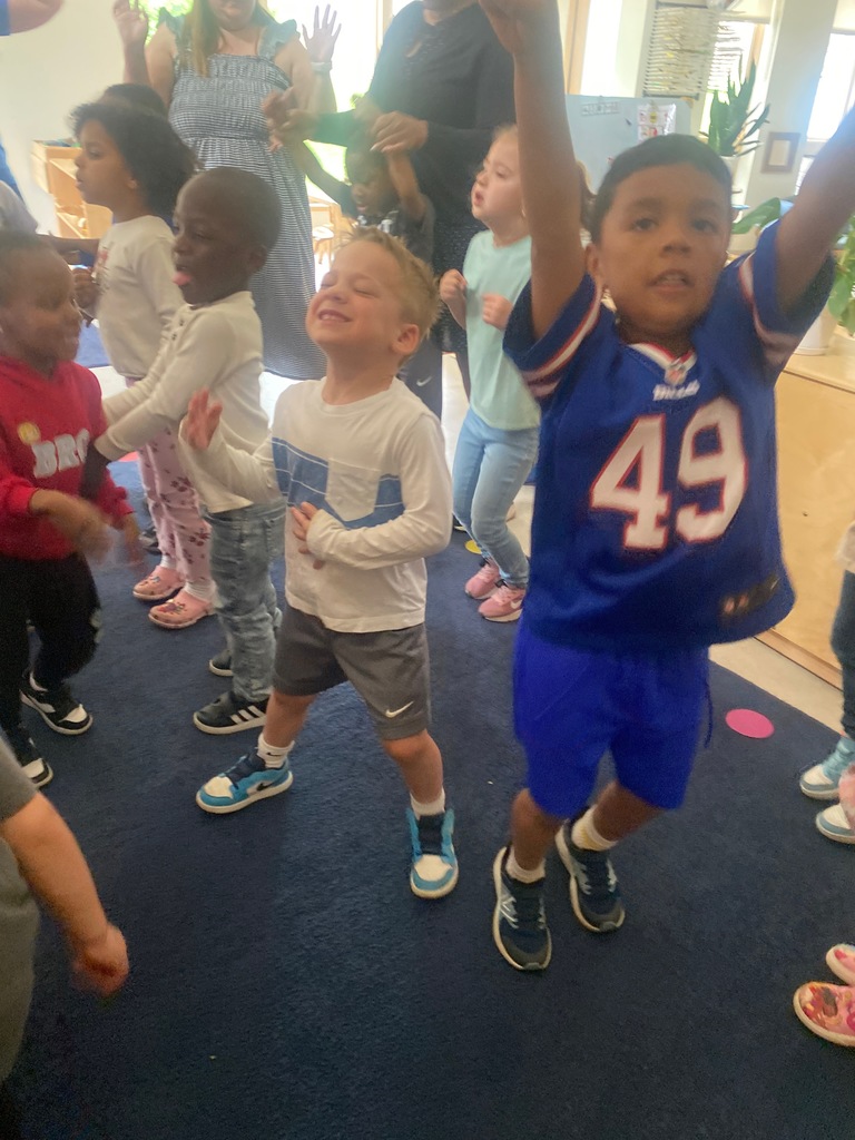 Young student dancing