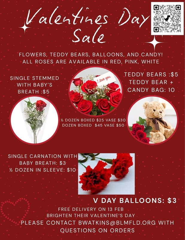flower sale flyer