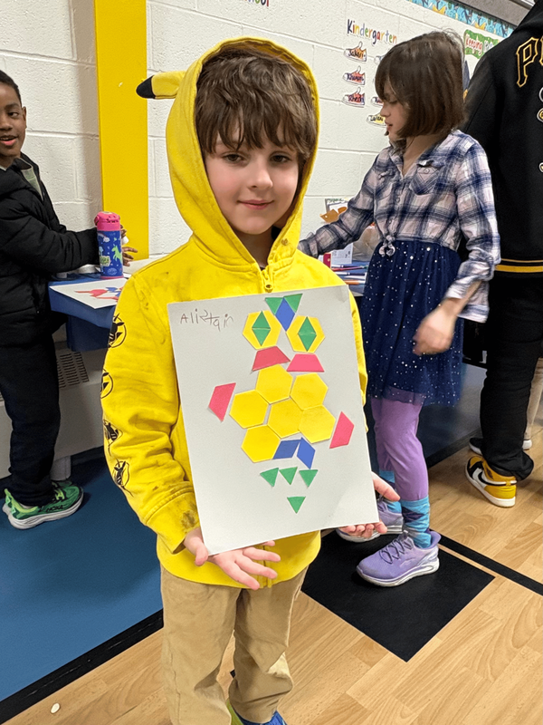 Students at Laurel Numeracy Night