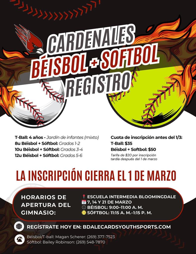 baseball registration