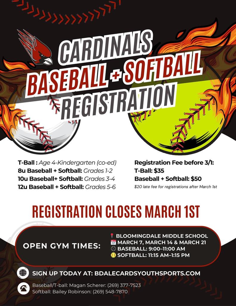 baseball registration