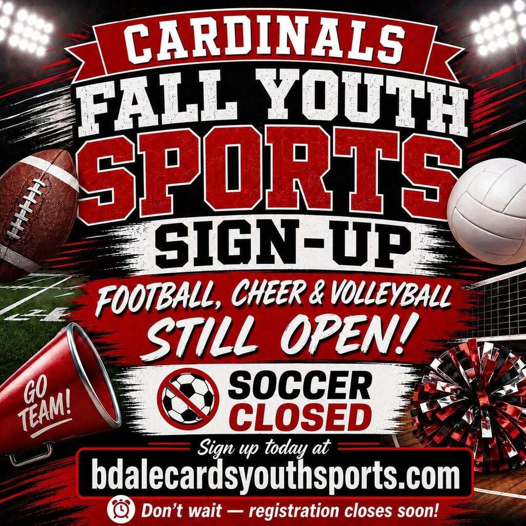 Fall Youth Sports Sign Up Flyer