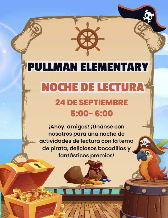 pullman reading night