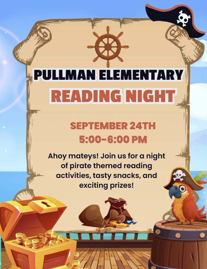pullman reading night