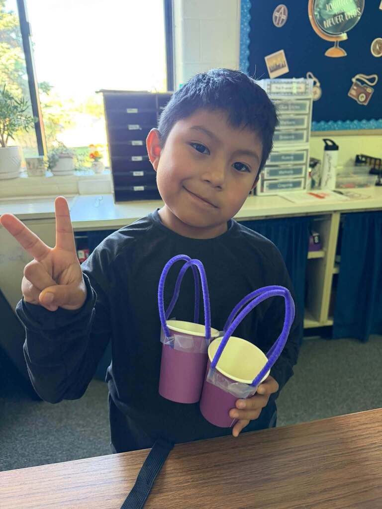 bird feeders in school project