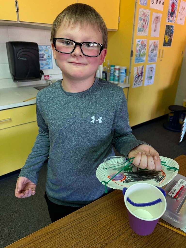 bird feeders in school project