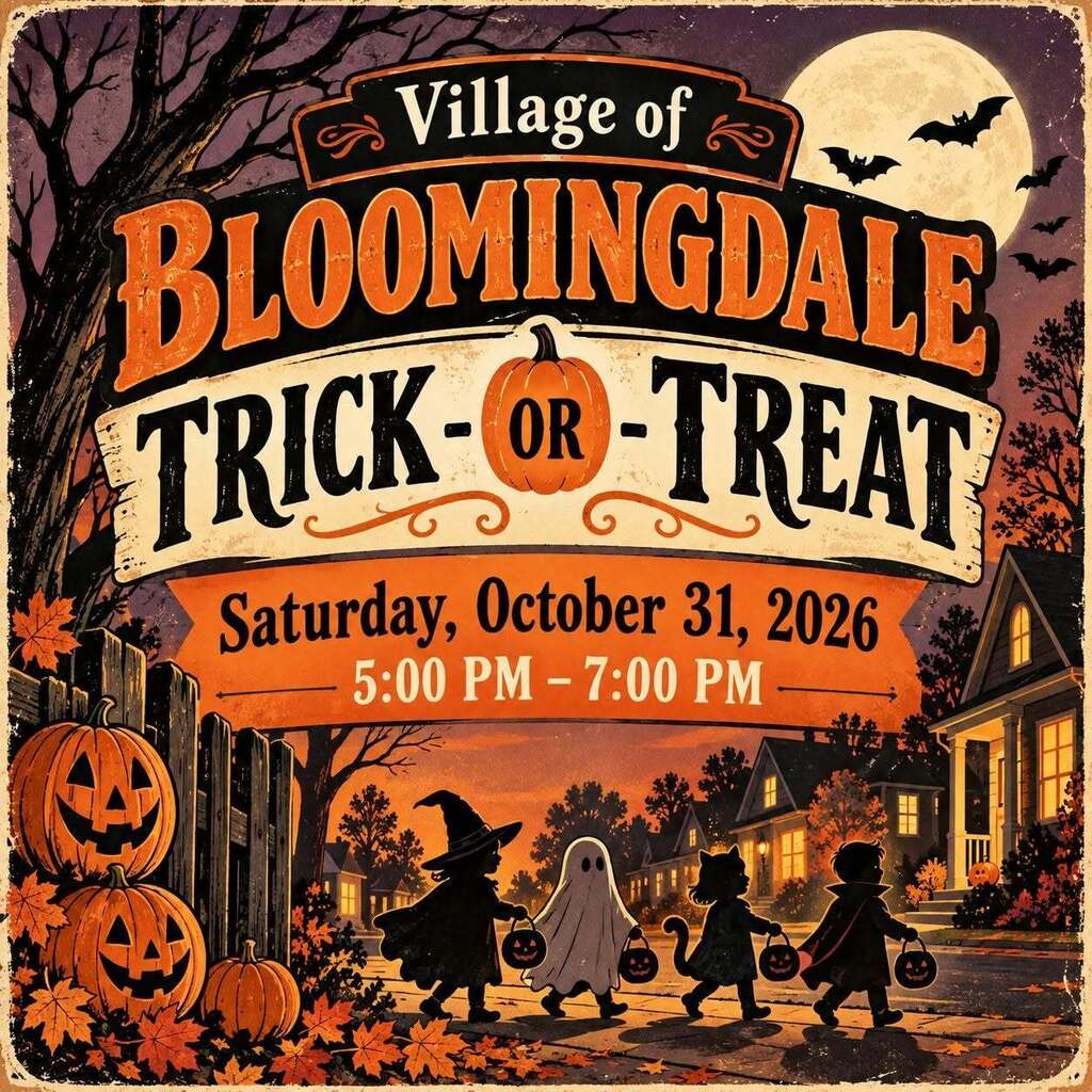 trick or treating in bloomingdale