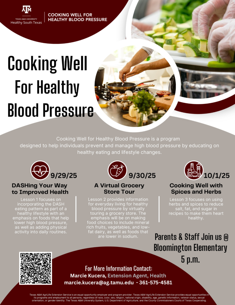 Cooking Well For Healthy Blood Pressure 