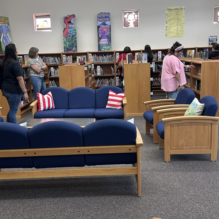 librarians explore spaces  
