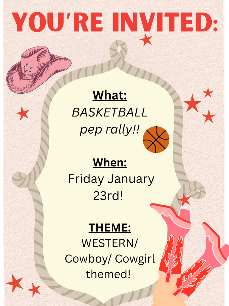 western themed pep rally