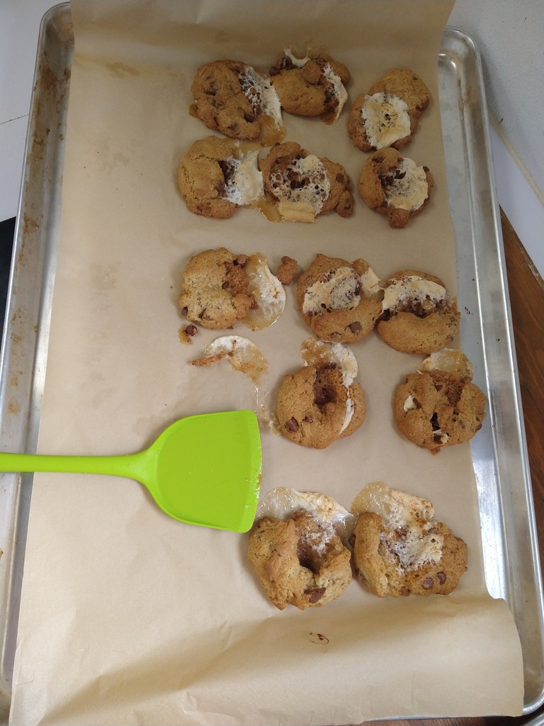 S'more cookies from our Advanced class!