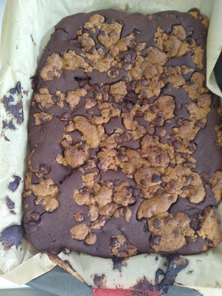 Brownie cookie combo from our 8th period Intro class!