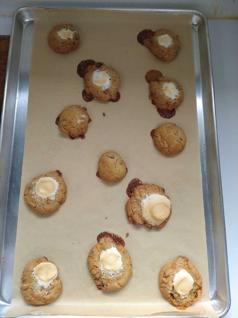 S'more cookies from our Advanced class!