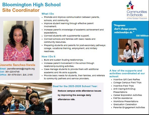 HS CIS flyer