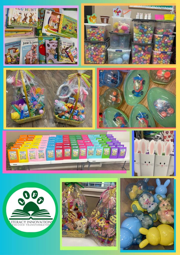 Literacy Night and Egg Hunt