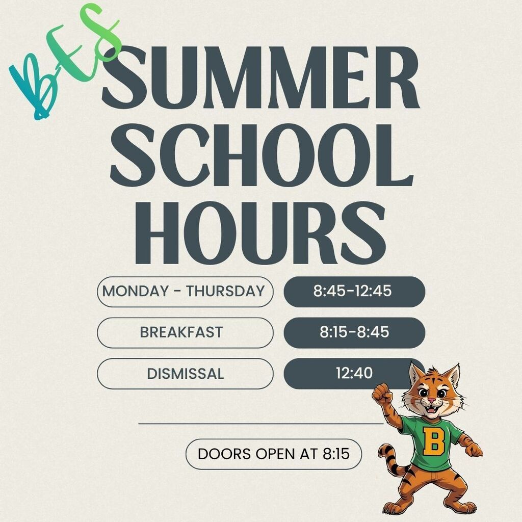 BES SUMMER SCHOOL HOURS