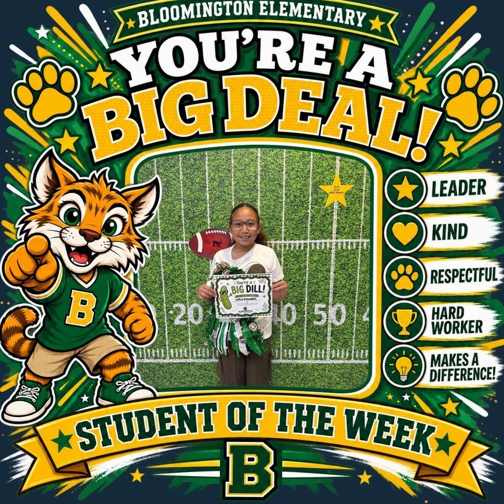 BES STUDENT OF THE WEEK - LAYLA GUAJARDO