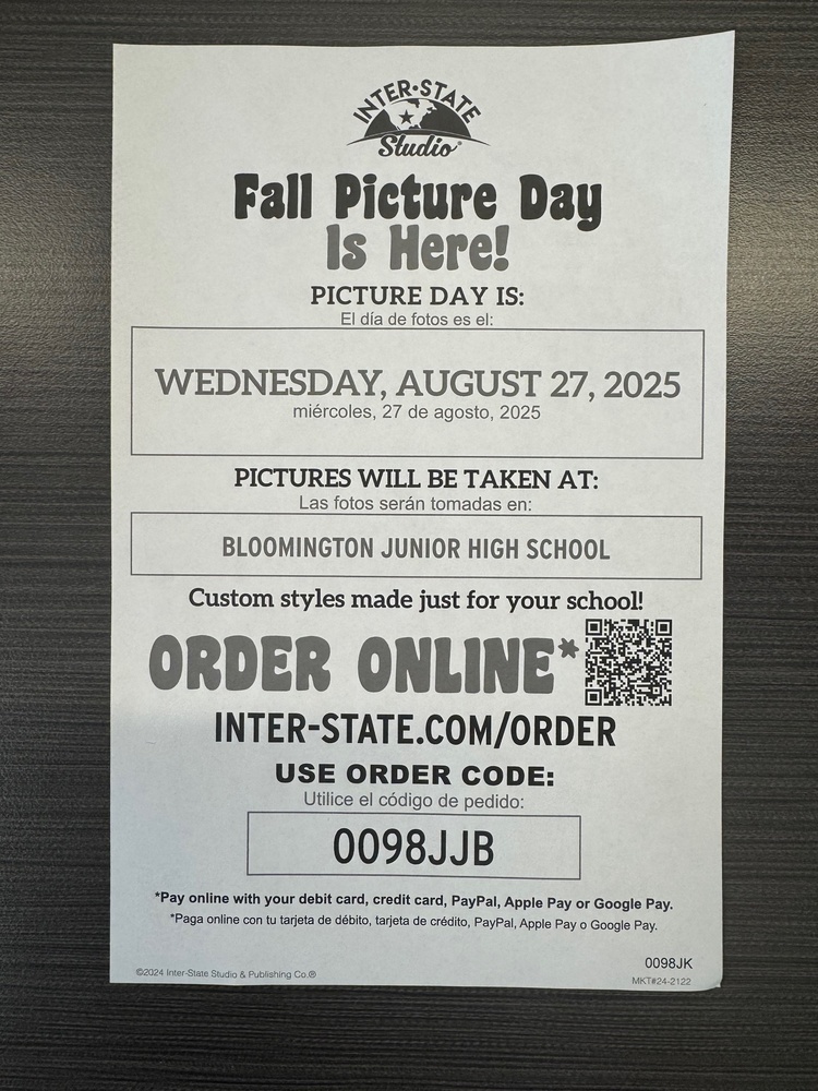 Picture Day flier