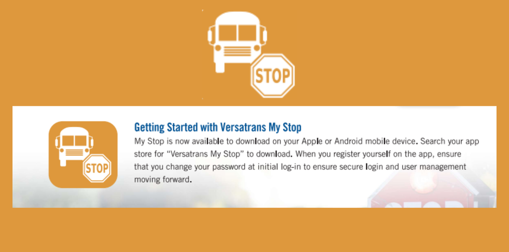 My stop app logo