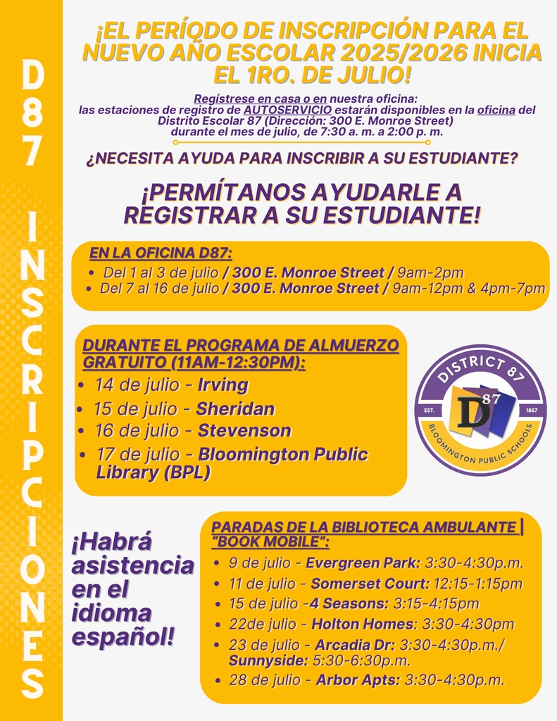 registration flyer spanish