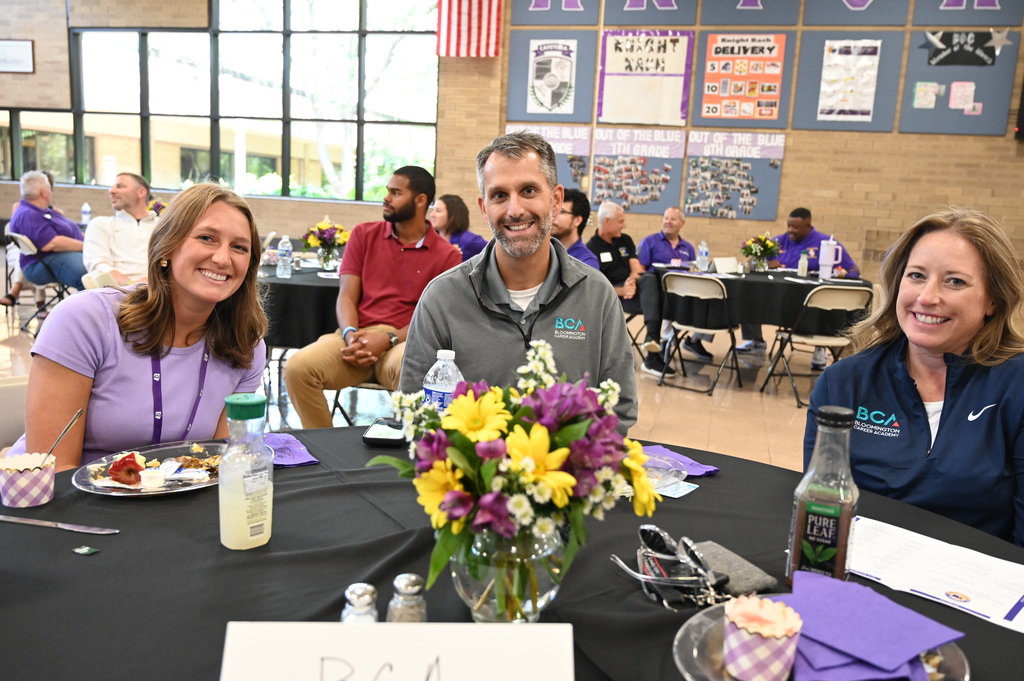 new teacher luncheon