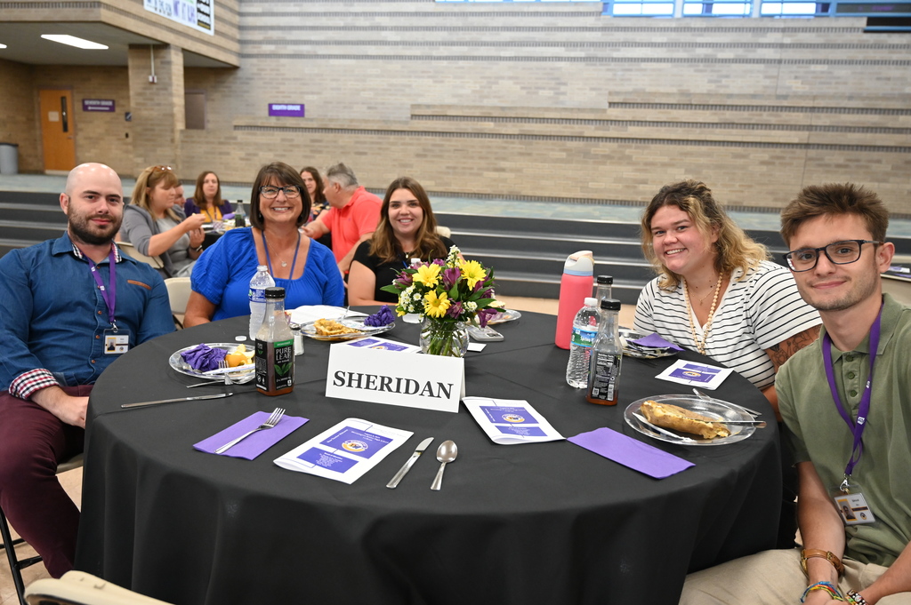 new teacher luncheon