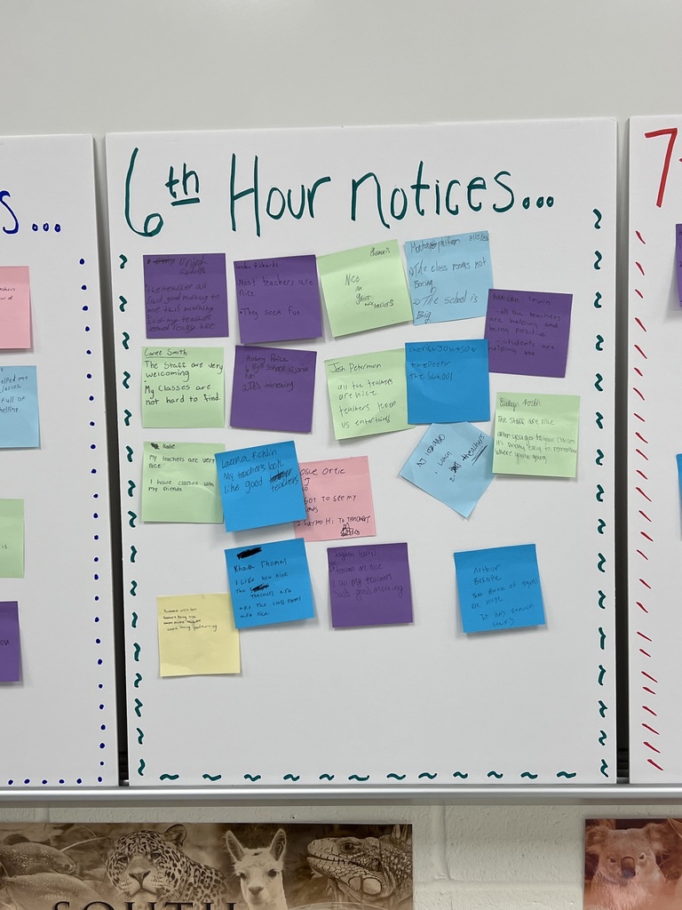 Notes From Mrs. Schrems class