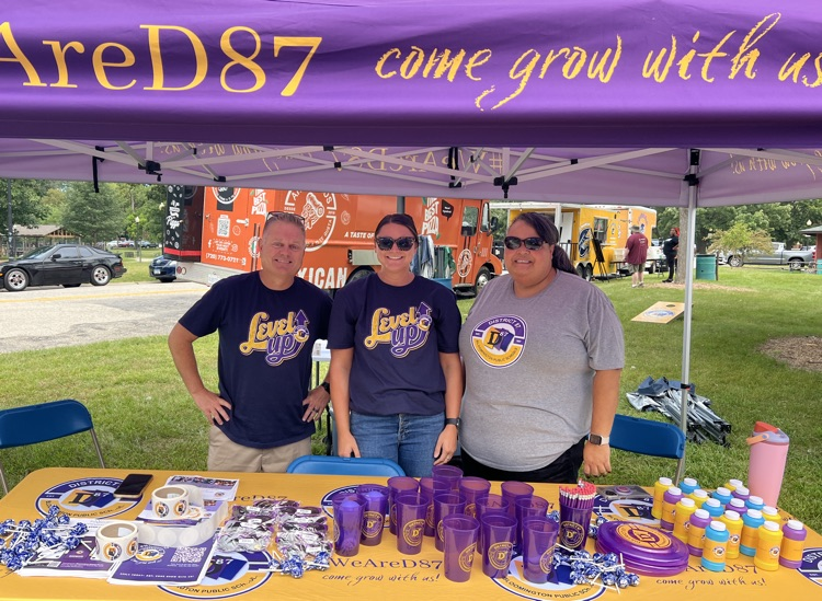 D87 tent at cultural fest
