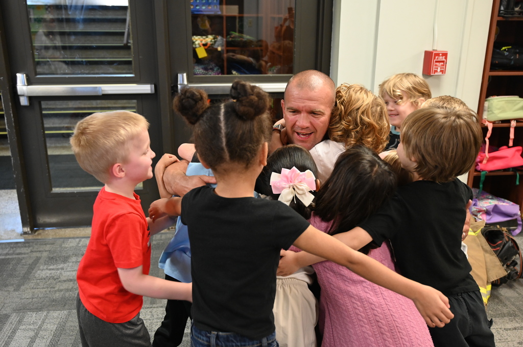 Fire department visit at Washington