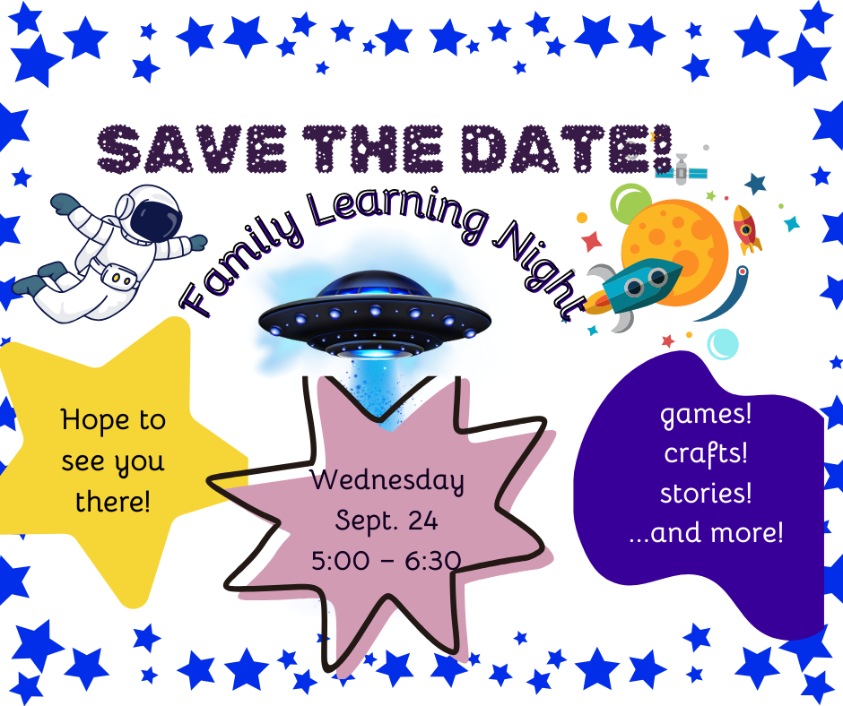 Save the Date: Family Learning Night