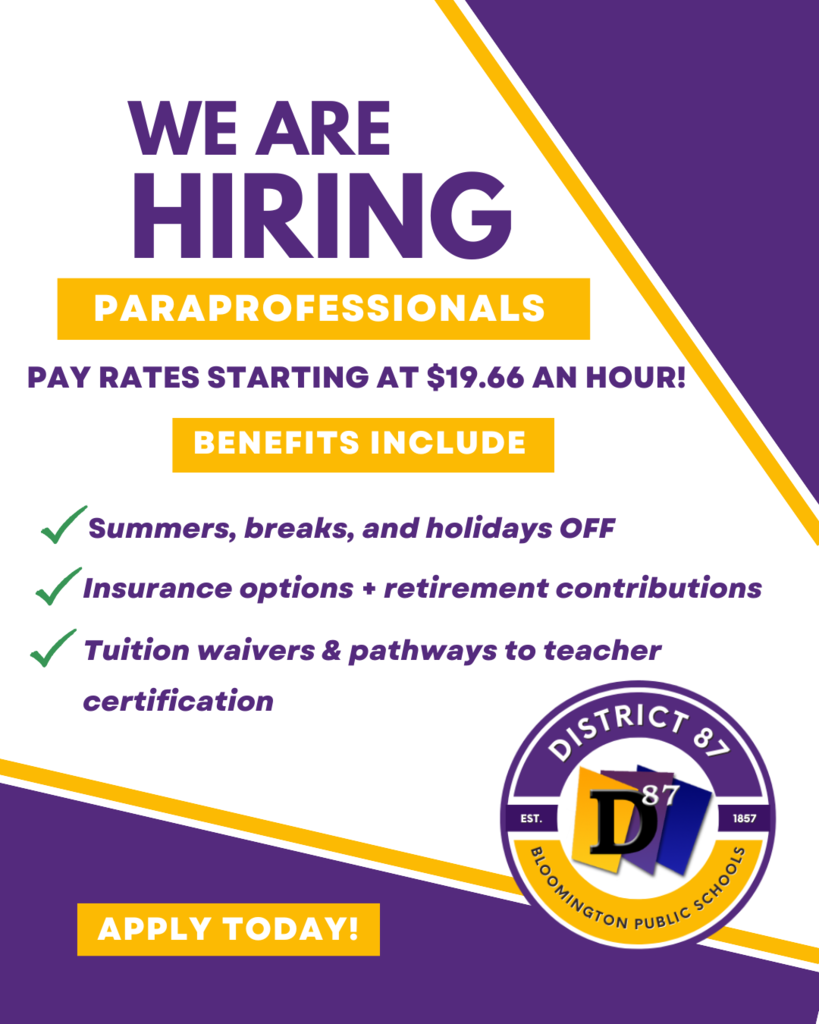 Hiring Paras graphic