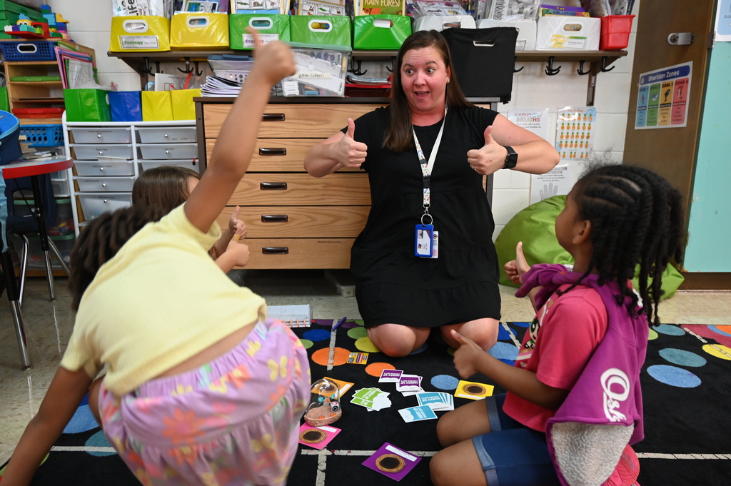Play time in Kindergarten at Sheridan