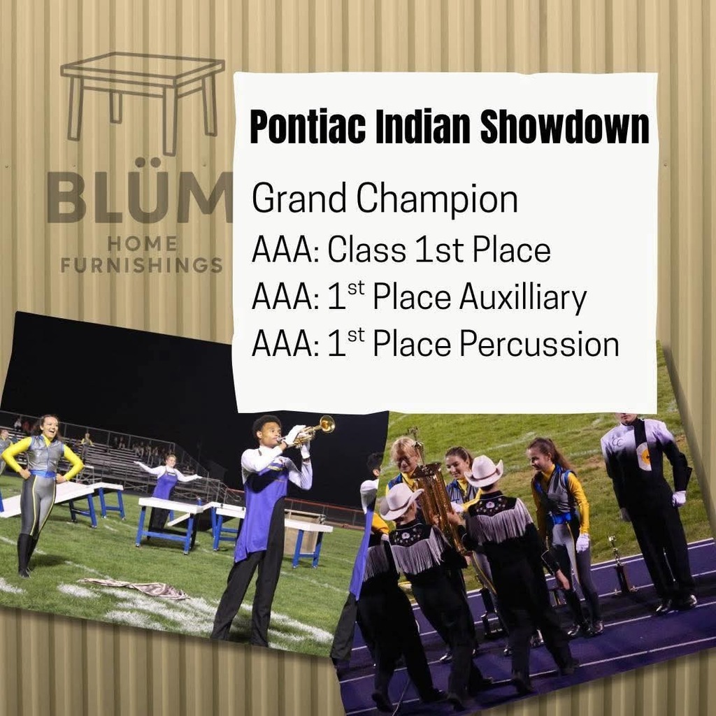 Marching Raiers performance