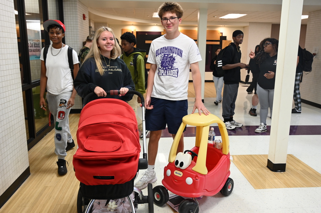 anything but a backpack day at BHS