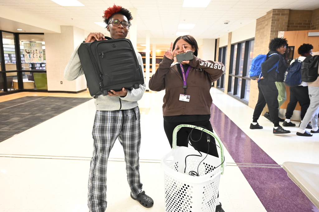 anything but a backpack day at BHS