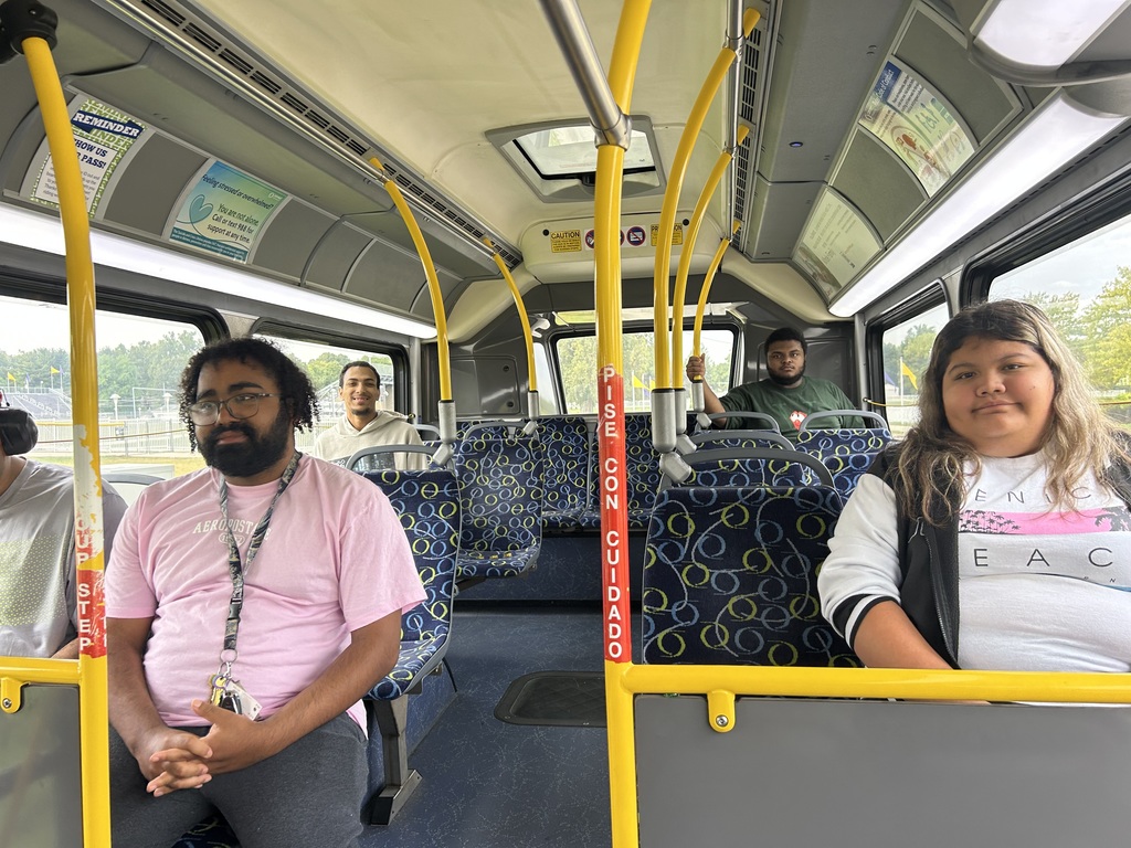 Rise Students using public transportation