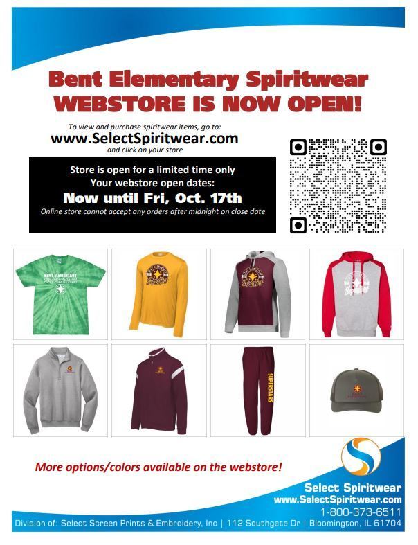 Bent Elementary Webstore Flyer 