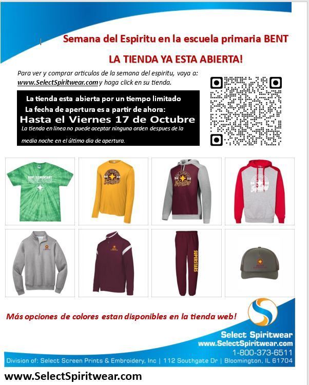 Flyer para la Tienda en Línea