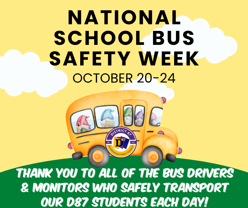 bus safety week graphic