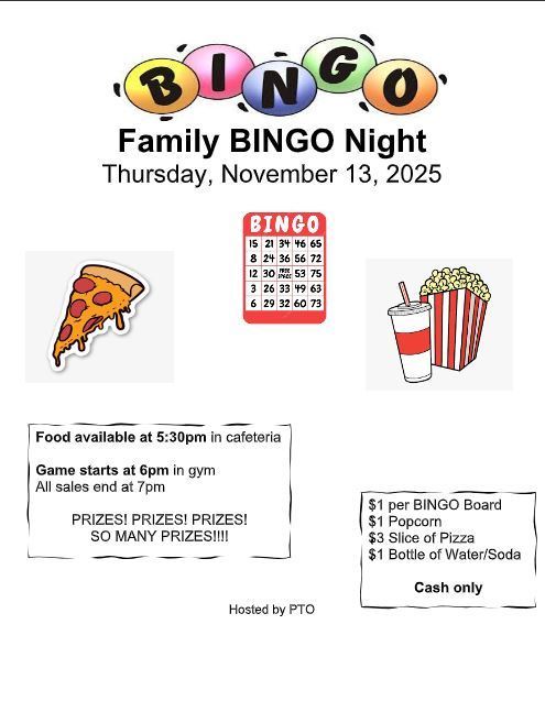 Family Bingo Night