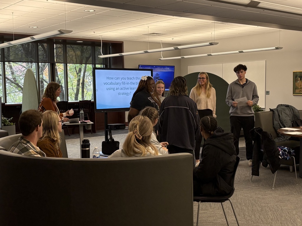 Future teachers club at IWU