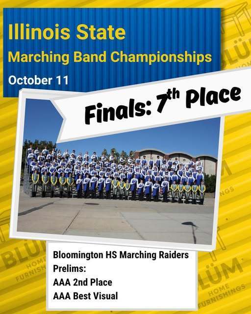 Marching Raiders graphic